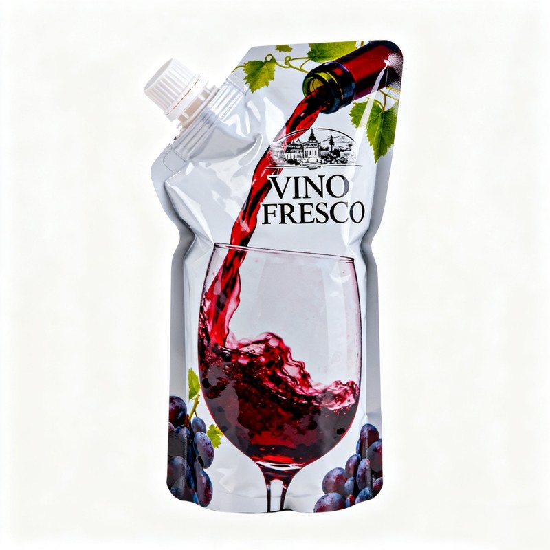 Beverage Pouch For Wine