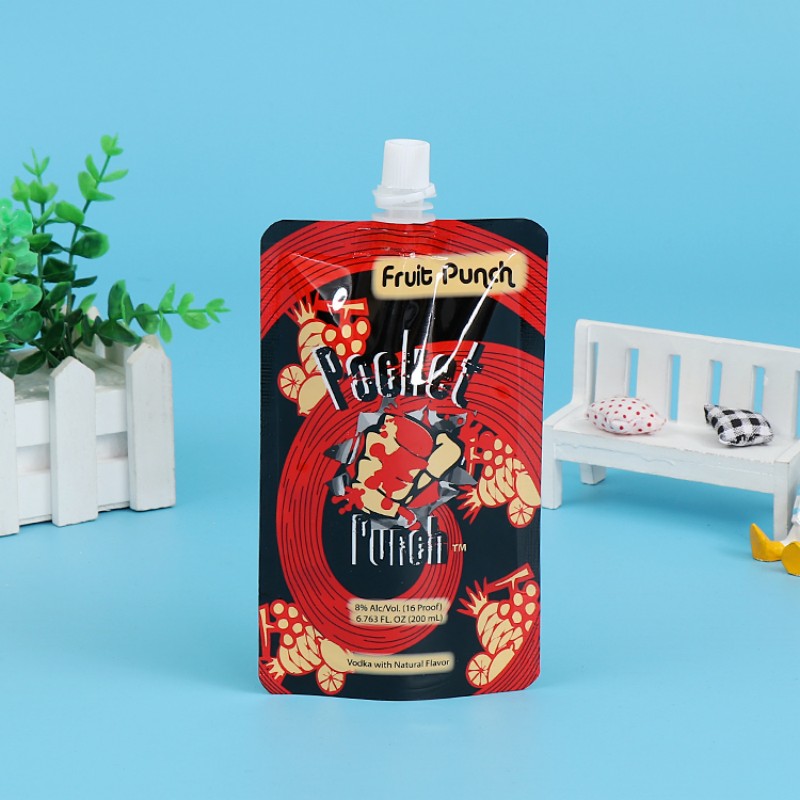 Beverage Spout Pouches with a Broader Range of Lid Options