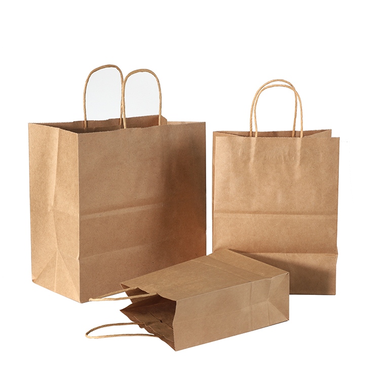 Kraft Paper Handle Bag