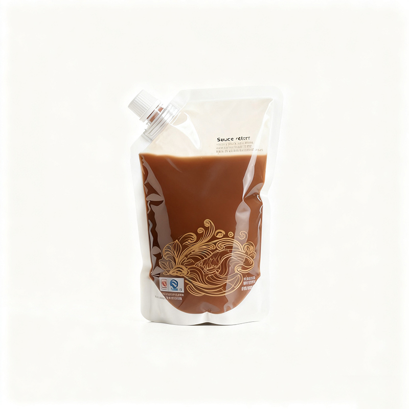 Sauce Retort Pouch With Spout